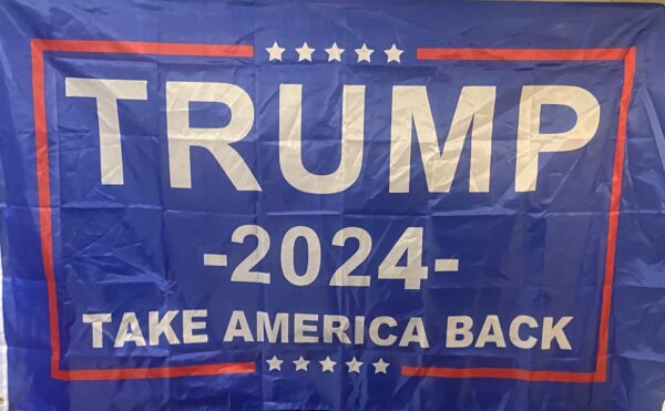 Trump 2024 flag (Blue) - Image 2