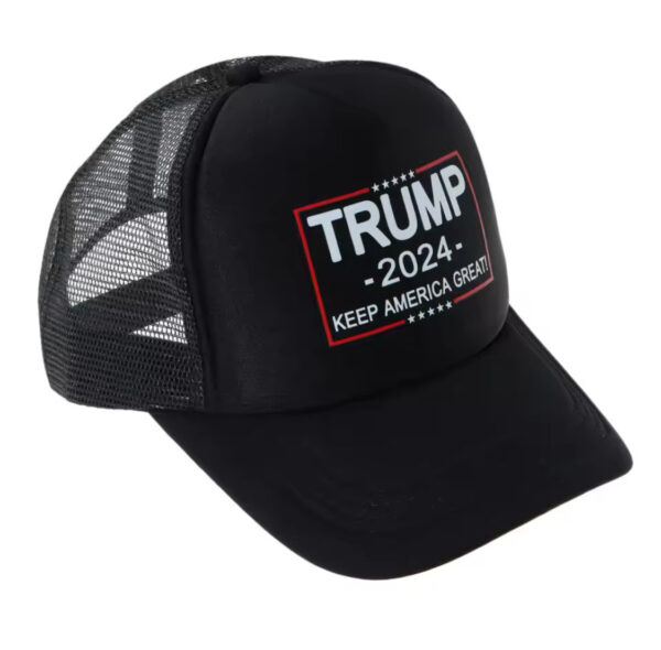 Stylish black Trump hat